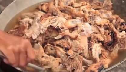 Pagpag is made from leftover food picked from garbage