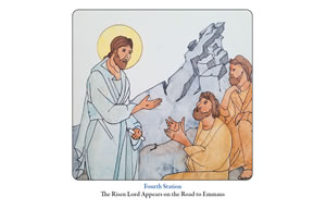 The Risen Lord Appears on the Road to Emmaus