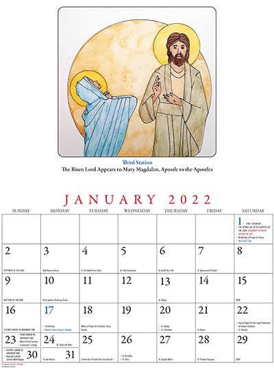 2022 Columban Mission Calendar