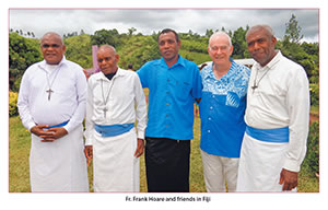 Fr. Frank Hoare and friends in Fiji