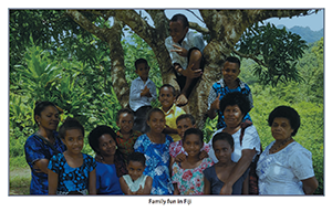 Family fun in Fiji