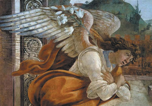 Painting of an angel