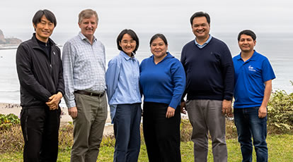 Members of the Columban Leadership Team and Columban Lay Missionary Central Leadership Team.