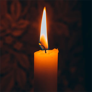 candle burning