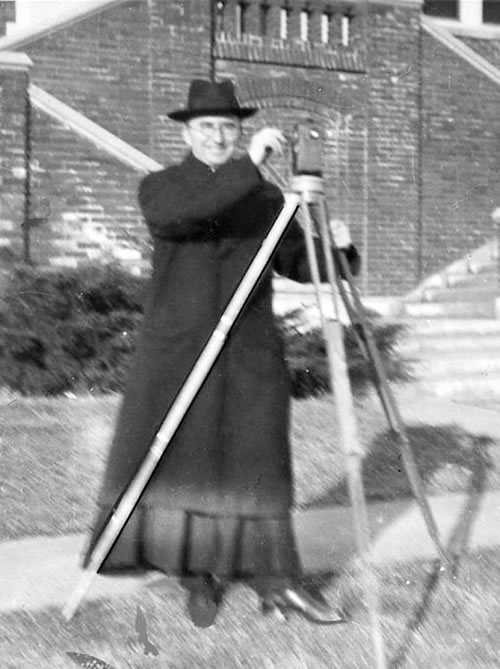 Fr. Ranaghan and his camera