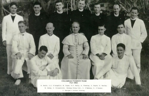 Columban Missionary Priests arrive in Fiji in 1952