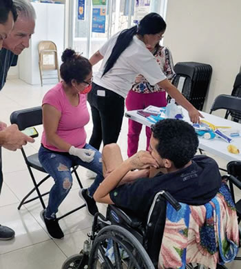 Columban volunteers help migrants in Ciudad Juárez, Mexico