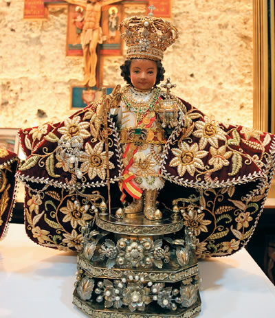 A statue of the Santo Niño