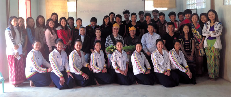 Kachin students