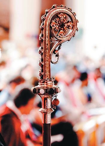 The staff of an archbishop