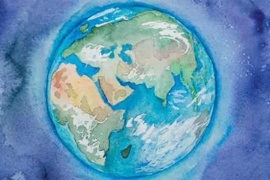 Painting of the Earth