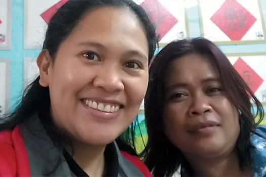 Ferbie (left) and Adi