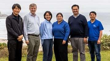 Members of the Columban Leadership Team and Columban Lay Missionary Central Leadership Team.