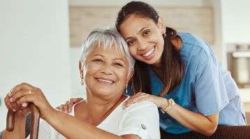  Two Caregivers pictured together