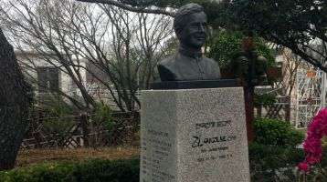 Monument to Columban Fr. Jim Maginn in Samcheok, South Korea