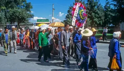 Chinese funeral procession