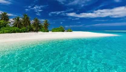 Fiji island beach