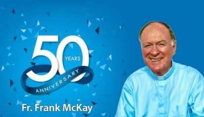 Fr. Frank McKay celebrates 50 years as a Columban priest