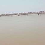 Kotri bridge – River Indus in full flood