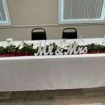 Meeting Room decorated for a wedding reception