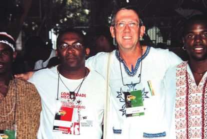 Fr. Colin (third from left) with conference participants