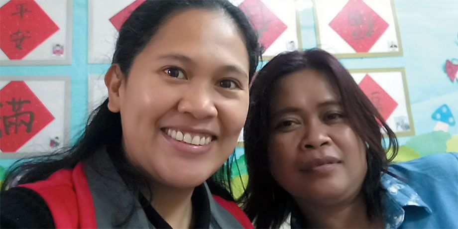 Ferbie (left) and Adi