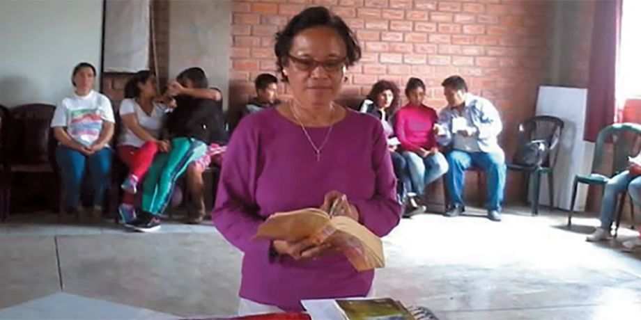 Irma on mission with friends in Peru