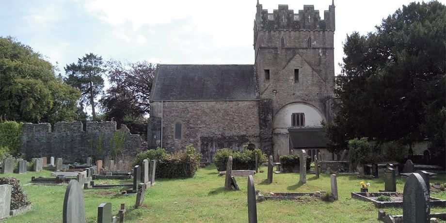 Ewenny Priory 1141 founded by the Benedictines on the edge of Bridgend