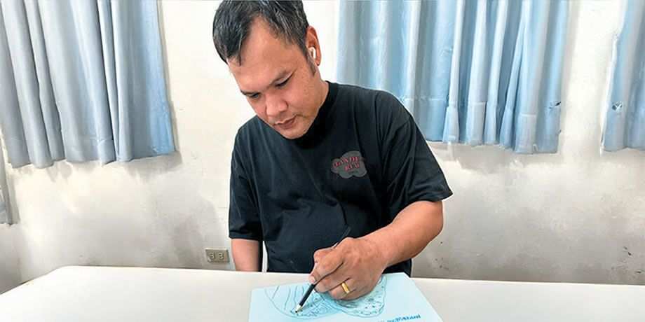 Arturo at the shelter