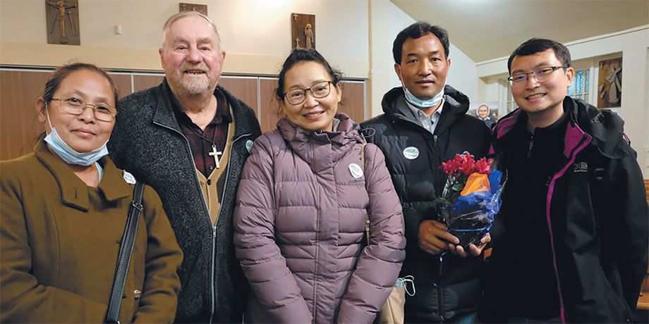 Fr. Paul and friends