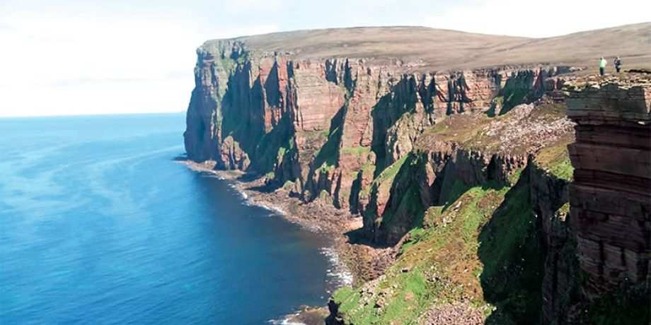 St. John's Head on Hoy in the Orkney Islands