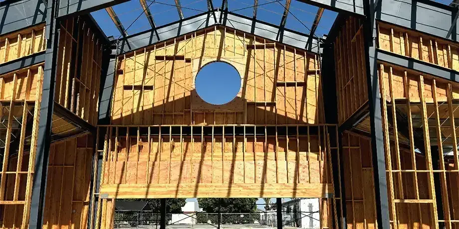 Construction of St. Mary's Church