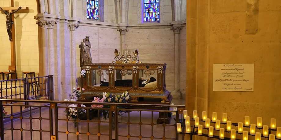 St. Bernadette sanctuary in the city of Nevers, France