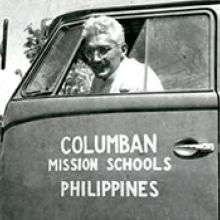 Columban Fr. E. DePersioi in the Philippines