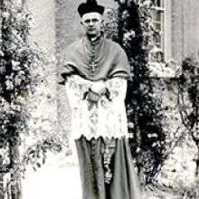Monsignor Owen McPolin headed the Columban's first mission to Korea