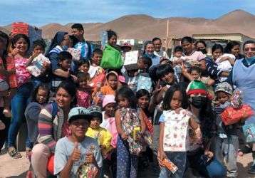 Helping the Migrants celebrate Christmas