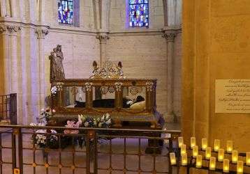 St. Bernadette sanctuary in the city of Nevers, France